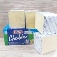 Freshkirim- REPACK KEJU KRAFT CHEDDAR +/- 500 GRAM / KEJU KRAFT CHEDDAR POTONGAN