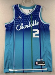 🔥全新 NBA Nike Charlotte Hornets LaMelo Ball City Edition Swingman Jersey Size L 夏洛特黃蜂波衫 DB4020-481