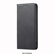 Lực hút từ tính Ốp da cho Samsung Galaxy A56 SM-A566 6.7 "bao da lật Bìa trường hợp ví túi đựng điện