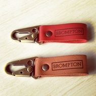 Leather Key Chain Brompton Design