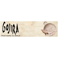 (Stiker Cermin Kereta) Windshield / Glass Sticker 16" x 4.5" Gojira "From Mars To Sirius"
