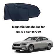 Magnetic Sunshades for BMW 5 Series G60 - (From Year 2022 onwards)