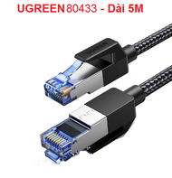 Cáp mạng Cat 8 đúc sẵn 2 đầu S/FTP Ugreen ( 80429 80430 80431 80432 80433 ) Chính Hãng