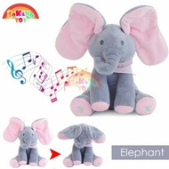 Animated Sing Play Elephant Toys Plush Kids Interactive Fun Toy