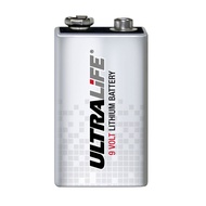 UltraLife U9VL-J-P 9V 1200mAh Lithium Battery Exp 2035