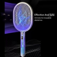 2 合 1 USB 可充電耐用保護網格紫外線誘捕燈電動滅蚊器拍 mceckp 2 in 1 USB Rechargeable Durable Protection Grid UV Trap Lamp 