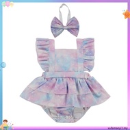 Guess Kids Toddler Girl - Fit And Flare Chiffon Dress Aop Flower Watercolo Colour