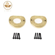 【hzswankgd2.sg】2X Brass Portal Drive Housing Counterweight Balance Weight for  SCX10 III AXI03007 Ca