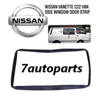 Original Nissan Vanette C22 Glass Run Channel / Side Glass Window Rubber Left / Right