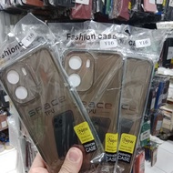 Space Grey Case All Type Samsung II Silicone Case Space All Type vivo (Black GREY)