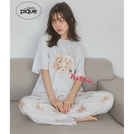Little Rabbit Grocery Shop Japan Gelato pique 25ss Poodle Print Home Pajamas Set