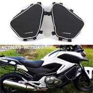 Big sale Motorcycle Toolbox Frame Crash Bar Bags Travel Saddlebag Storage Bag For Honda NC700X NC700