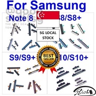 [SG FREE 🚚] On / Off Power Button & Volume Button For Samsung Galaxy S8 S9 S10 Plus + Bixby Side Key