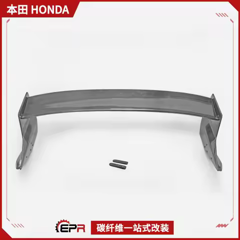 Wisdom Workshop Suitable for Honda Type R Civic FL5 Modification Carbon Fiber Rear Spoiler Mugen Unl