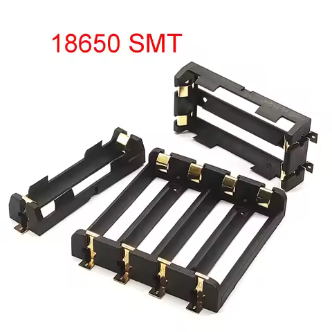 18650 Series Batteries Holder 18650 SMD SMT Battery Box 18650 Battery Case 1/2/4 Slot 18650 Battery