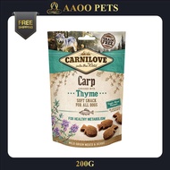 [AAOO Pets] Carnilove Carp With Thyme Soft Snack - Dog Treats (200G)
