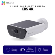 HIKVISION EZVIZ CCTV (Top Global Brand) CB5 Smart Wireless Wifi Camera 4K 8MP Home Solar Battery