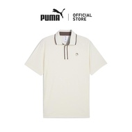 PUMA x ARNOLD PALMER Tipped Jacquard Mens Golf Polo
