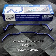 Porsche Boxster 986 - H&R Anti Rollbar Sway Bar  Kit