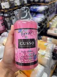 Gusso whitening shower cream 300ml. ครีมอาบน้ำน้ำหอม กลิ่นดอกไม้