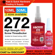 BOLT NUT SIZE >M25 10ml 50ml 272 LOCTITE thread lock glue diy wire rim custom seal anti rust screw b