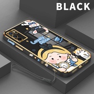 Casing HP OPPO A16 A16s A16K A16e Case Softcase Kesing Ponsel Cesing Cassing Lembut Lucu Putri Alice
