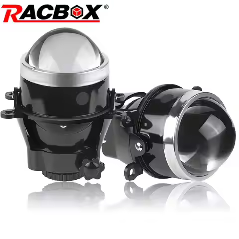 Bi-xenon Fog Light 3 Inch Projector Lens High/Low Beam Use D2S D2H H11 Lamp For For Ford /Subaru/Mit