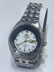 ORIENT 東方 自動錶Automatic World Time 21 Jewels 469EE6-70 5 BAR water resist New Vintage 機械錶