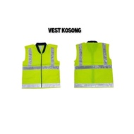 VEST FLUORESCENT/REFLECTOR SECURITY VEST