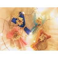 MINI FLOWER BOUQUET/DRY FLOWER BOUQUET/MINI EDELWEIS BOUQUET/CUTE GIFT/MINI FLOWER/ RUSTIC BOUQUET