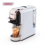 HiBREW หลายเครื่องกาแฟแบบแคปซูลแคปซูลเนสเพรสโซนมดอลซ์กัสโตร้อน/เย็นกาแฟบดโรงอาหาร19Bar 5 In 1