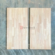 Papan Kayu Getah/Rubber Wood Board 18mm, B+C , 2’x4’
