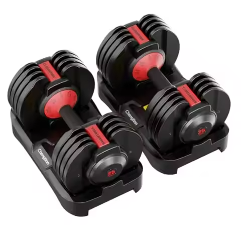 Upgraded Adjustable Dumbbell Set of 2 52.5 lbs/25 lbs 15/9 Weights Dumbbells for Home Gym Workout An