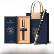 ปากกาเซนเซอร์ Montagut ลายเซ็นสุดหรู ปากกาสีน้ำมัน โลหะเต็มรูปแบบ น้ำหนักเบา กล่องของขวัญ ปากกาเซนเซ