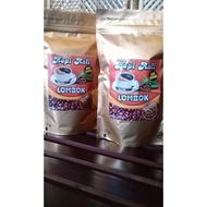 KOPI Asli Lombok non BERAS (200g) - Kopi Khas Lombok Desa Bayan (Exp