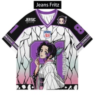 [Free Custom] Anime Printing Fun Patterns Jersey 81 Jersey Demon Slayer Shinobu Kimetsu No Yaiba Ani