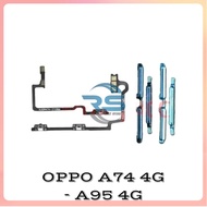 TOMBOL ORIGINAL 1 SET FLEXIBLE & ON OFF VOLUME BUTTON OPPO A74 4G A95 4G/