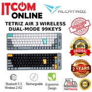 ALCATROZ TETRIZ AIR 3 DUAL-MODE 99KEYS BLUETOOTH WIRELESS KEYBOARD