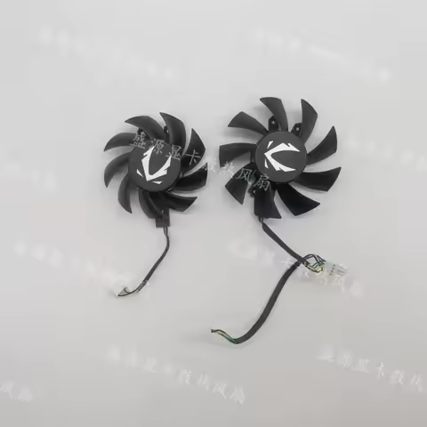 For ZOTAC Zotye GTX 1660 Super and GTX 1660 Ti Graphics Card Twin Fan Cooling Replacement
