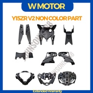 Y15 Y15ZR Y15ZR V1 V2 NON COLOUR PARTS HITAM 100% ORIGINAL YAMAHA YSUKU INNER SET BLACK COVER COVERS