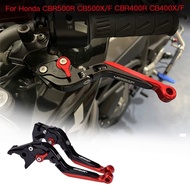 Motorcycle Adjustable Handles Lever Accessories Short&amp;Long Clutch Brake Levers For Honda CBR500R CB500X/F CBR400R CB400X/F