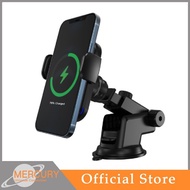Mazer Infinite.Boost Mag.Drive V2.0 15W Dual-Secure Magentic Car Mount w Wireless Phone Charger and 