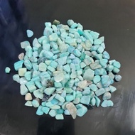 AMAZONITE CHIPS 7-12MM PACKAGE 100GRAMS