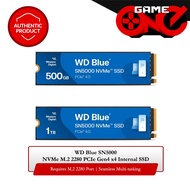 WD Blue SN5000 NVMe M.2 2280 PCIe Gen4 x4 Internal SSD