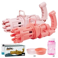 Bubble Gun Rattling Machine Gun Toy Bubble Buih Sabun Electric Bubble Pistol mainan sabun buih Water