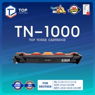 TOP LASER TONER หมึกเทียบเท่า TN1000/T1000/TN-1000/P115B/CT202137 FOR BROTHER HL-1110/1210W, DCP-1510/1610W, MFC-1810