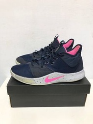 Nike PG 3 Obsidian Pink 午夜藍粉 籃球鞋 Paul George 快艇