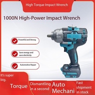 Wireless Impact Wrench, 1/2 Inch, 1000 Niu Meter Torque, Car Tire Repair Tool, Disassembly Wrench, I