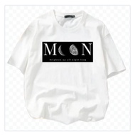 NEW ARRIVAL MOON 3DBOX UNISEX XS-5XL SHORT SLEEVE T-SHIRT 100%COTTON 190GSM PREMIUM QUALITY
