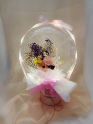 夢幻花園氣球波波球黏土人偶